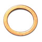 3/8 copper gasket for hollow screw  pour vis creuse 3/8