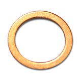 1/2 copper gasket for hollow screw  pour vis creuse 1/2