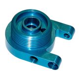 Hemp lance left nozzle support  buse gauche lance chanvre