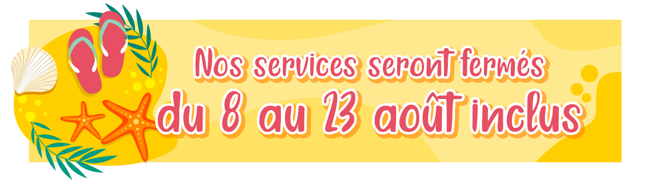 Congés été 2026